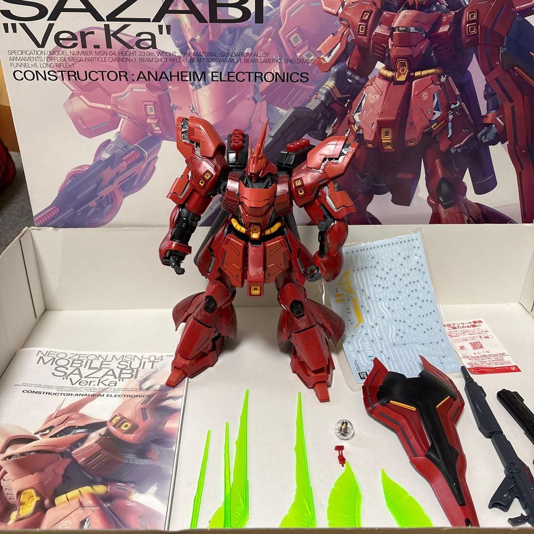 MG サザビーVer.Ka LEDユニット付き　ジャンク