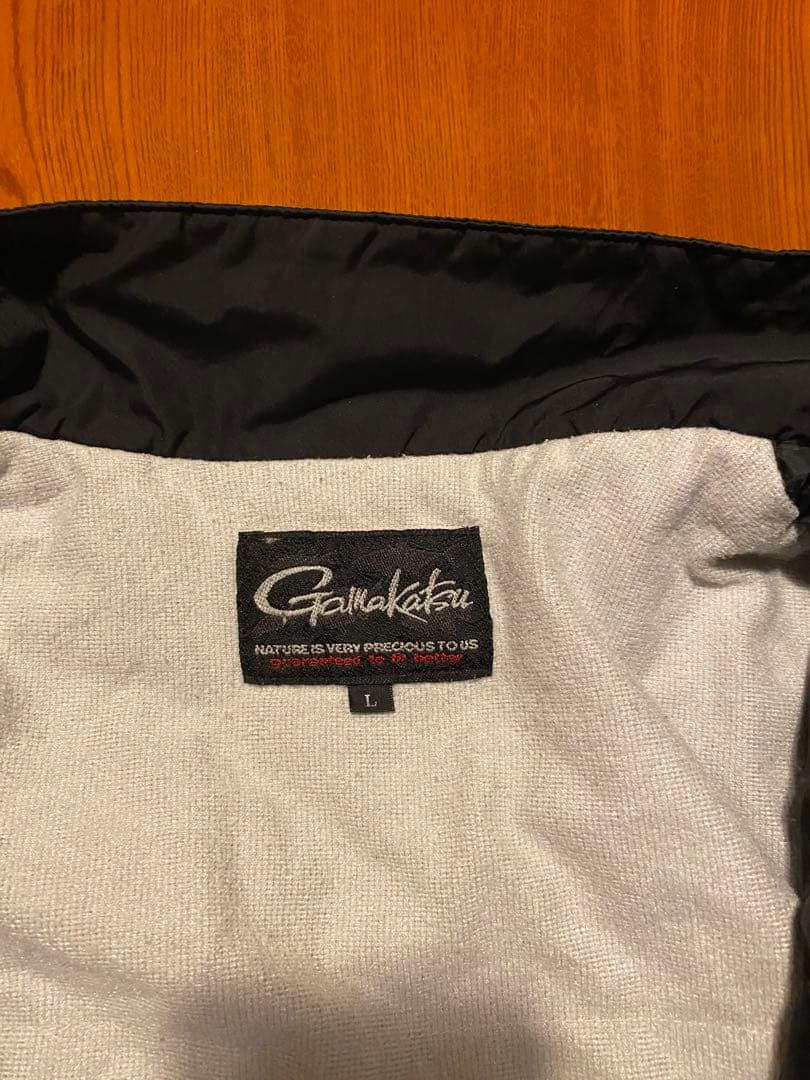 【がまかつ】 ゴアテックスレインスーツ GM-3412 上下セット LLブラック