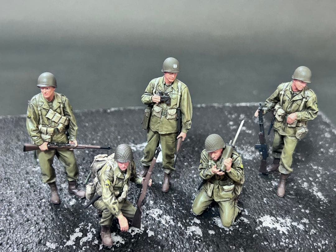 1/35 アメリカ偵察兵セット　塗装済み完成品　タミヤ