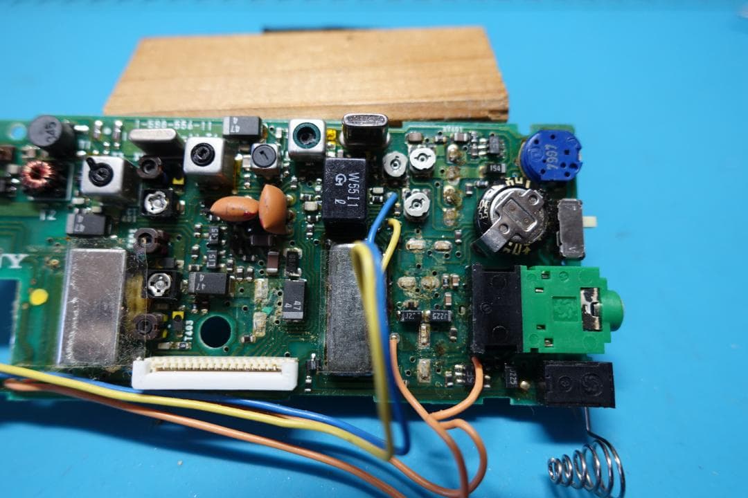 整備動作品 SONY ICF-SW1 PLLシンセサイザー・ラジオ 取説CD付