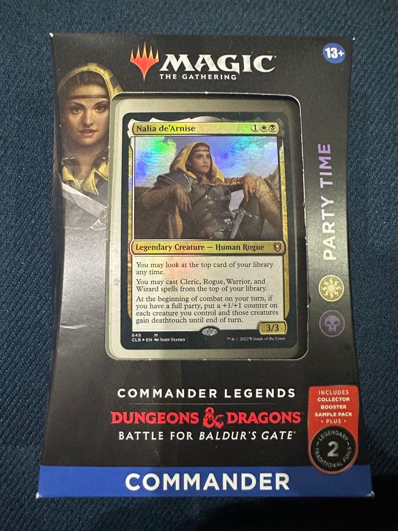 統率者デッキ　パーティーの時間　英語　未開封