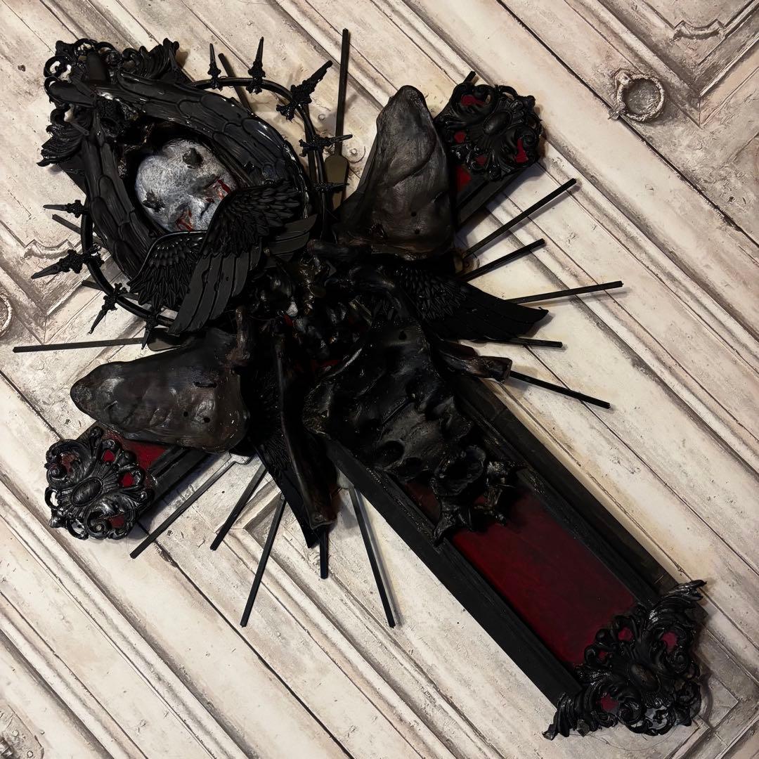 【Special Price】 嵌合体の嘆き十字架オブジェAlpha type