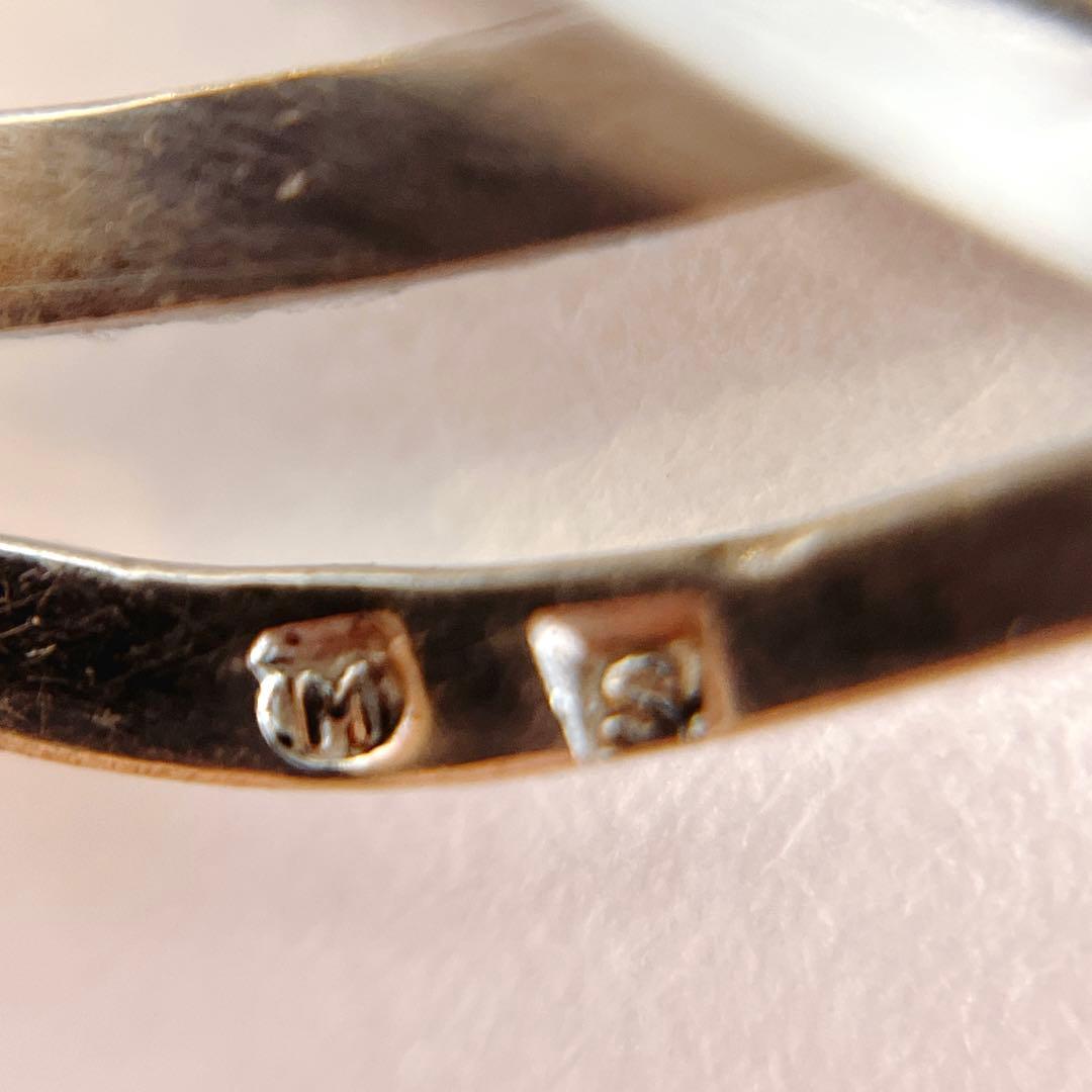 MIKIMOTO ミキモト パール　ブローチ　コサージュ　シルバー　リーフ