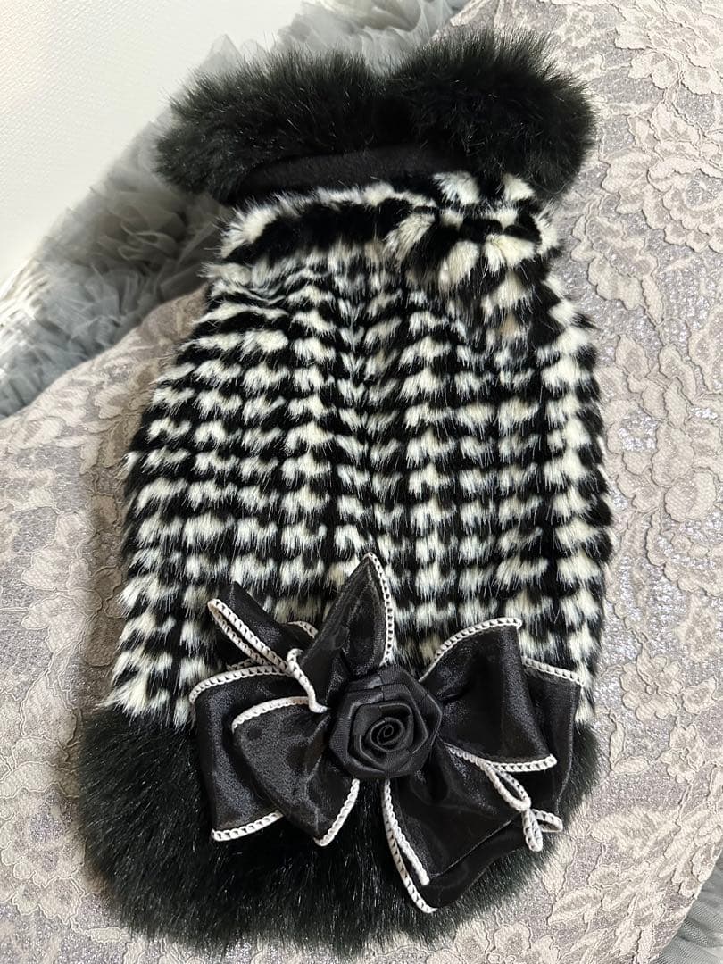 イタリア製　Trilly tutti brilli 千鳥格子コートMサイズ