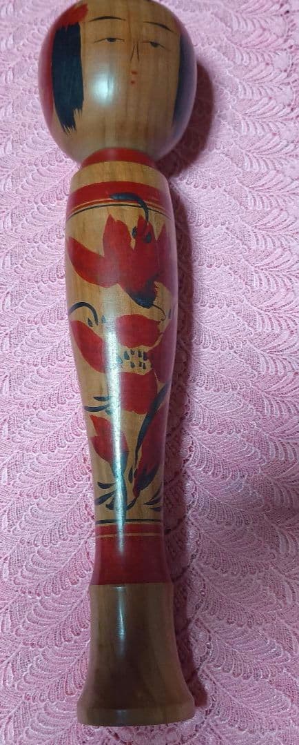 伝統こけし　鳴子　 作並系　 里見正雄作