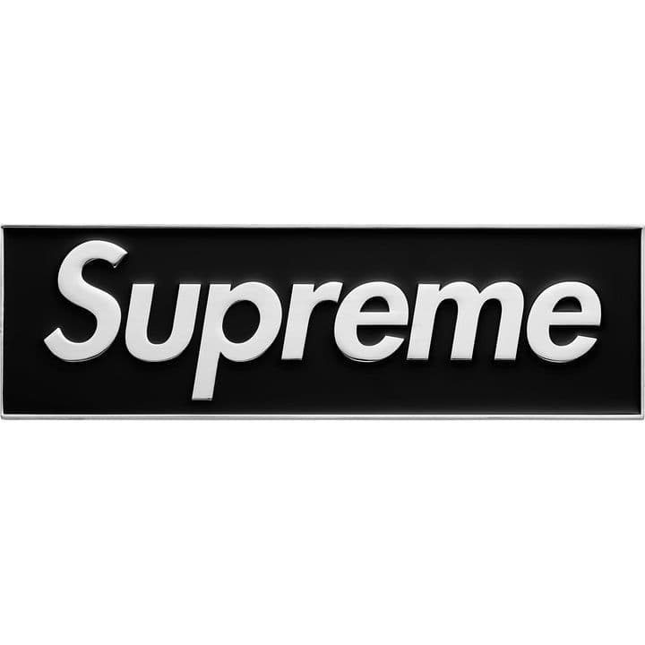 Supreme Box Logo Car Emblem \