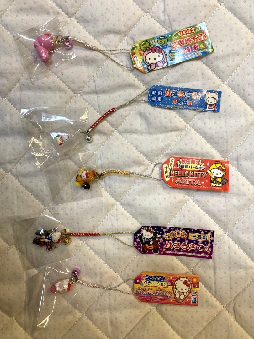 ハローキティ　ご当地　根付け　ストラップ ⭐︎２４５個⭐︎まとめ売り