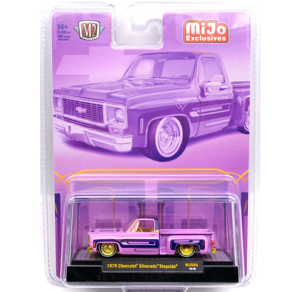 1978 シボレーシルバラードステップサイド・ローライダー パープルチェイスカー