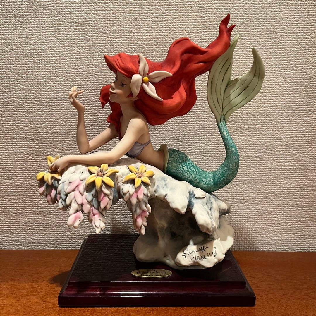 希少　ジョゼッペアルマーニ　アリエル　リトルマーメイド　ディズニー　人形　陶器