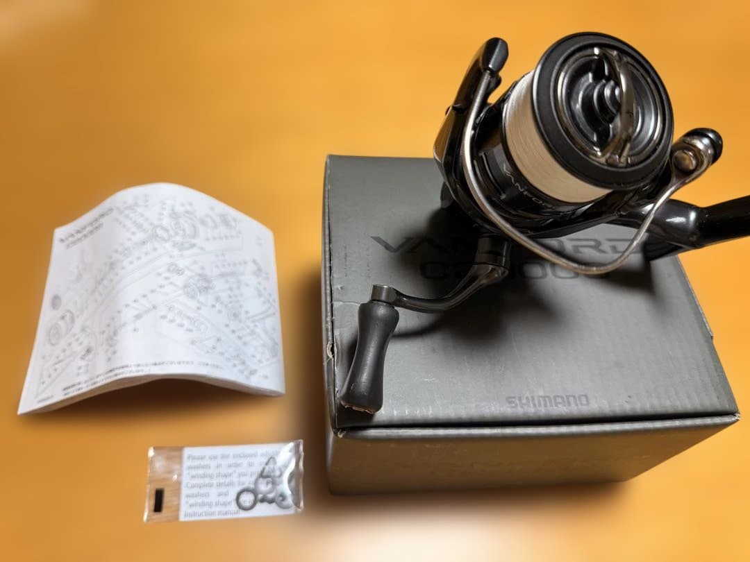 シマノ 24 ヴァンフォード C2000s スピニングリール