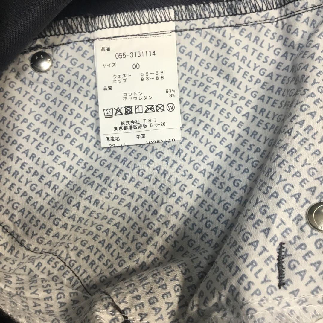 新品タグ付け☆PEARLY GATES 1989 チェック柄パンツ　サイズ00