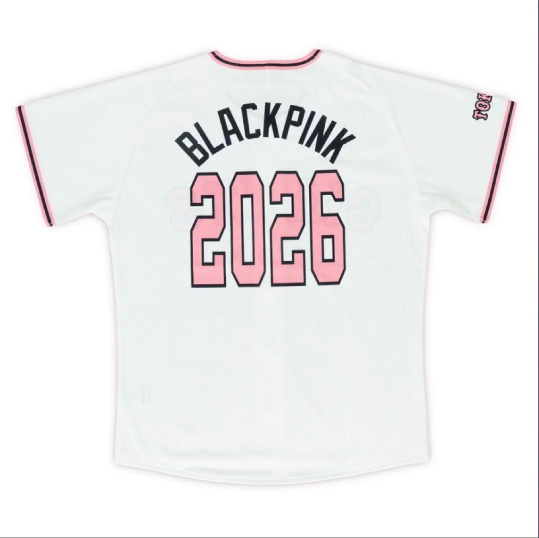読売ジャイアンツ×BLACKPINK ユニフォーム ホワイト　XLサイズ