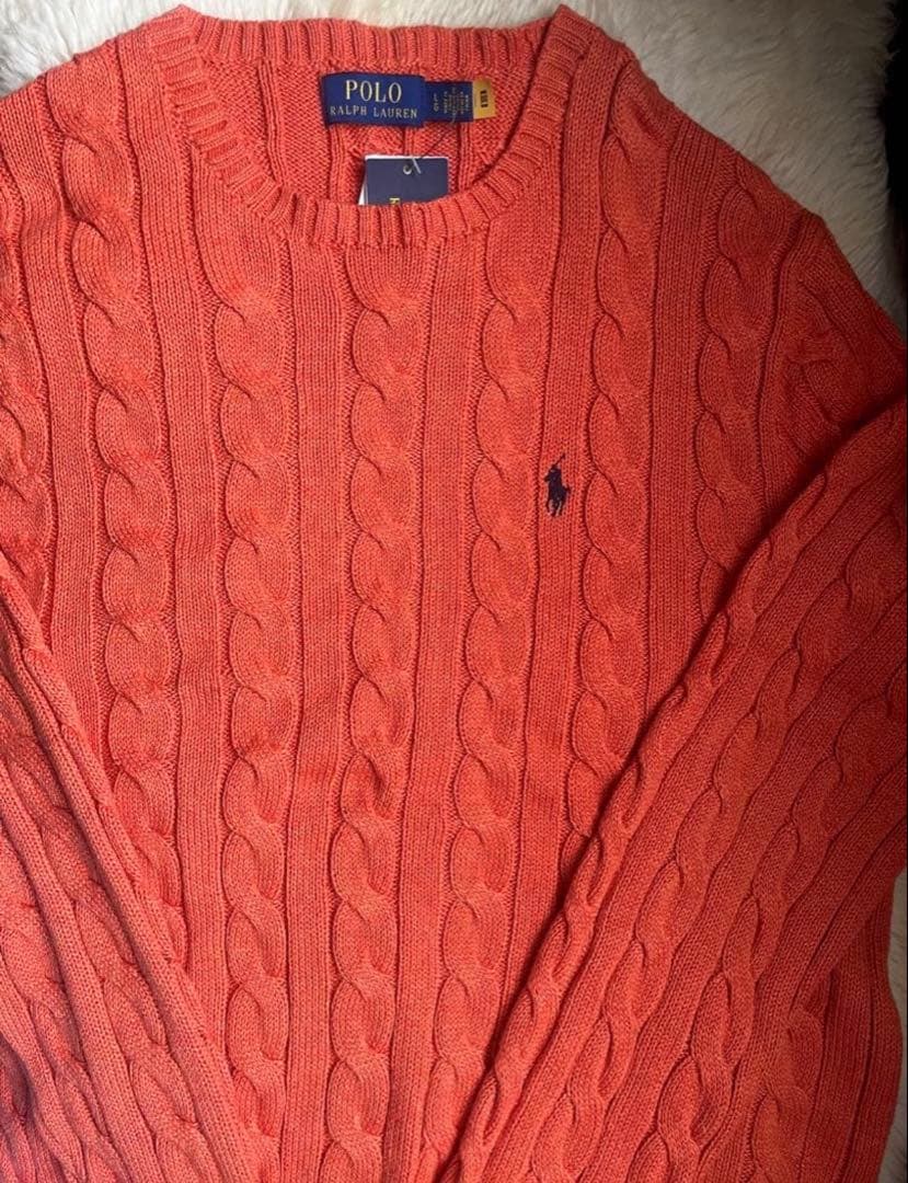 ★ 新品　タグなし　ラルフローレン ケーブルニット★