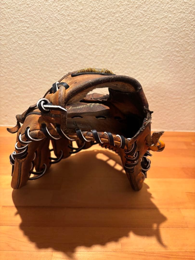 【即戦力】ミズノプロ　波賀Japan硬式 内野手用グローブ　全紐交換・メンテ済み