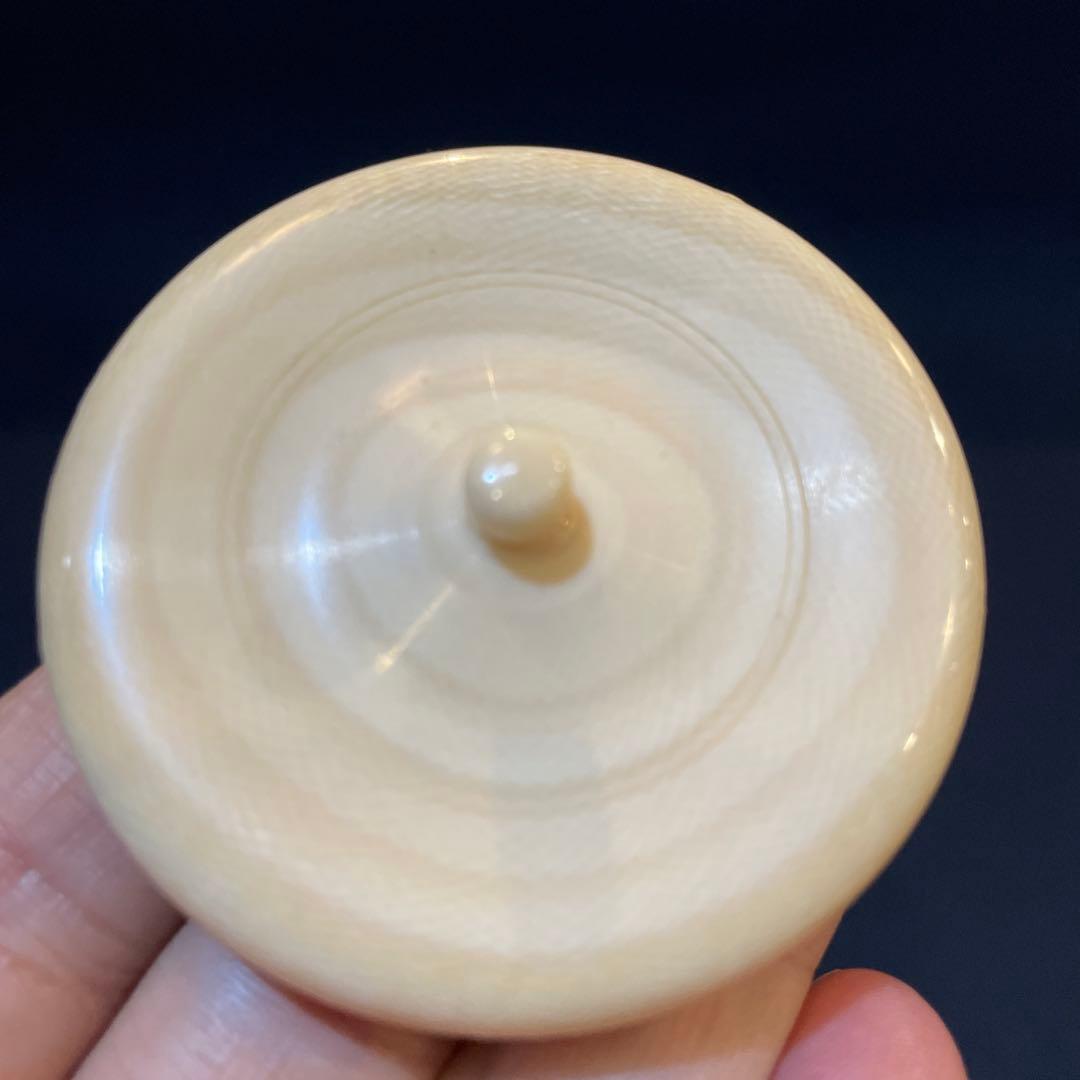 時代物「茶入」裏千家15代家元【鵬雲斎】書付の『青磁の茶入』です。