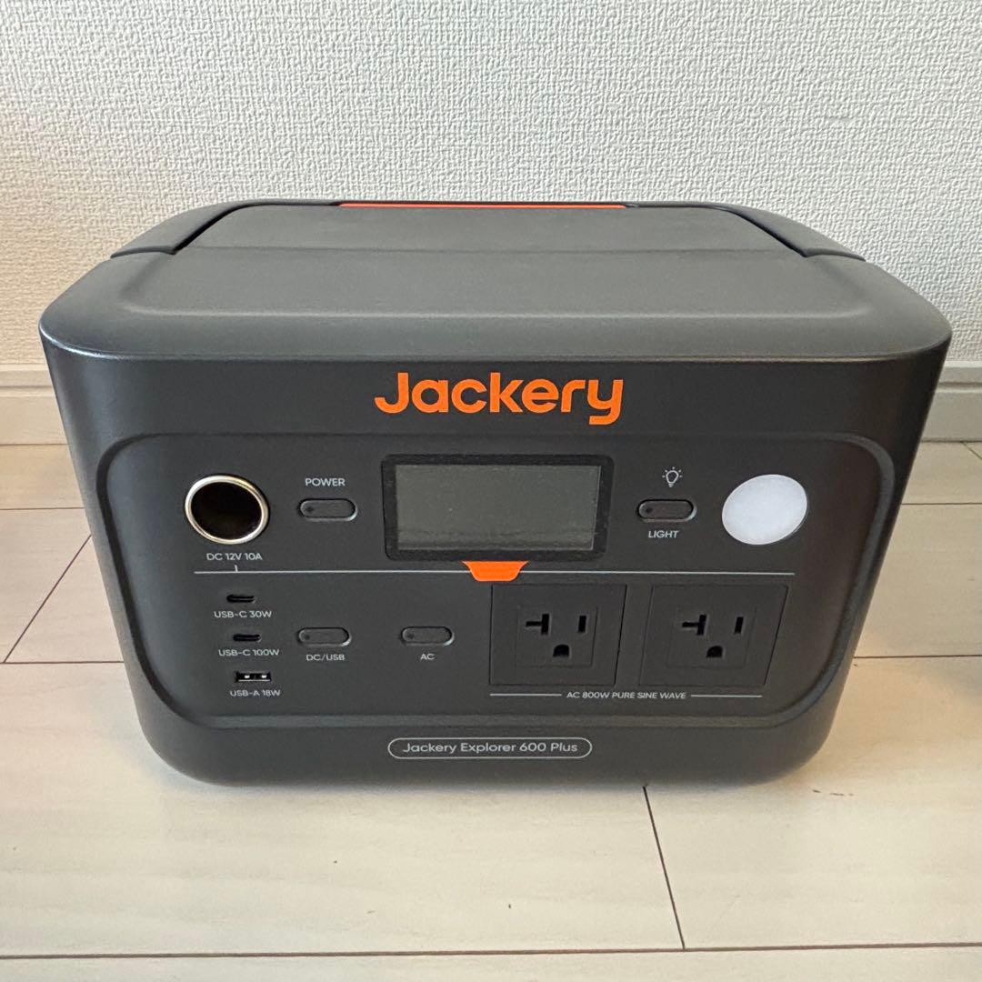 ジャクリー jackery 600plus 動作確認のみ