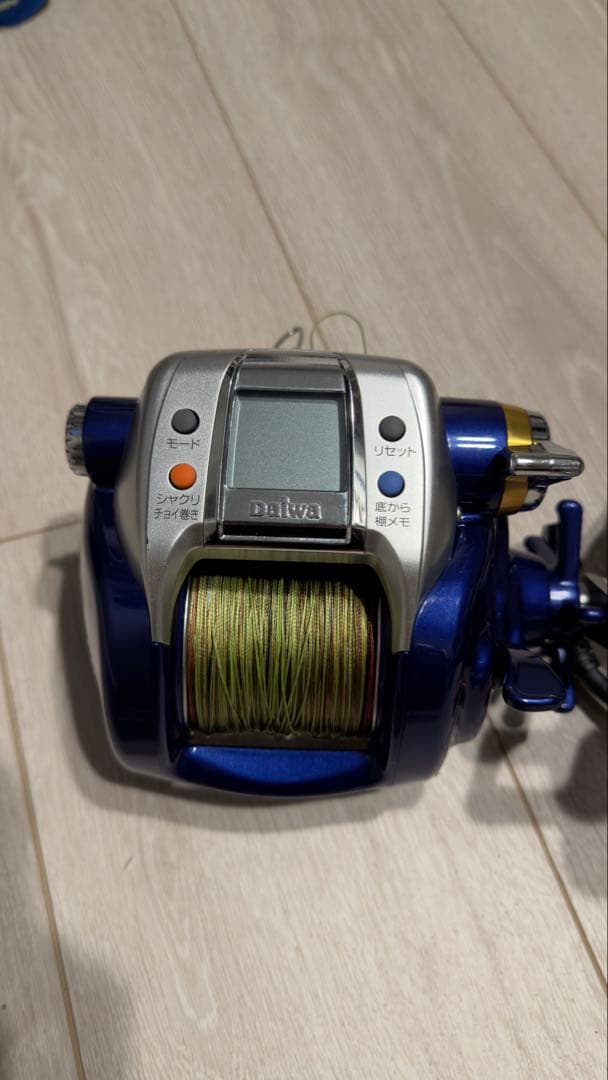 Daiwa 電動リール デジタル表示 青