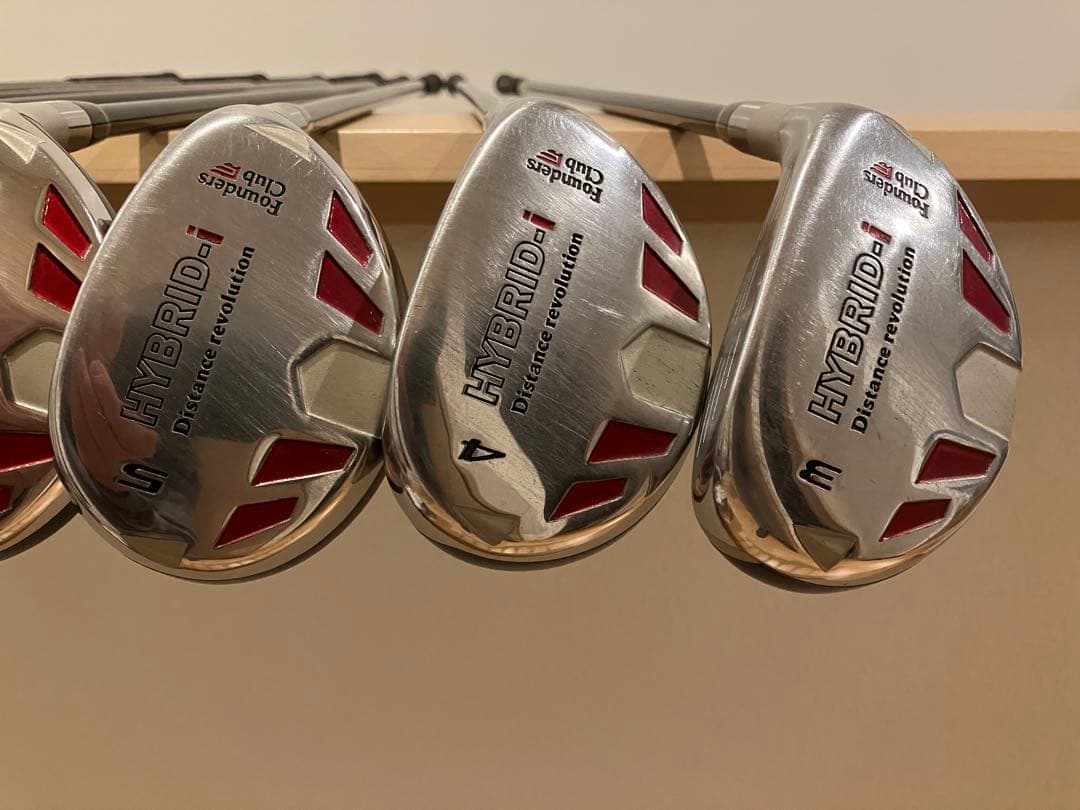 ファウンダースクラブ HYBRID-i ユーティリティ型 アイアン 8本セット