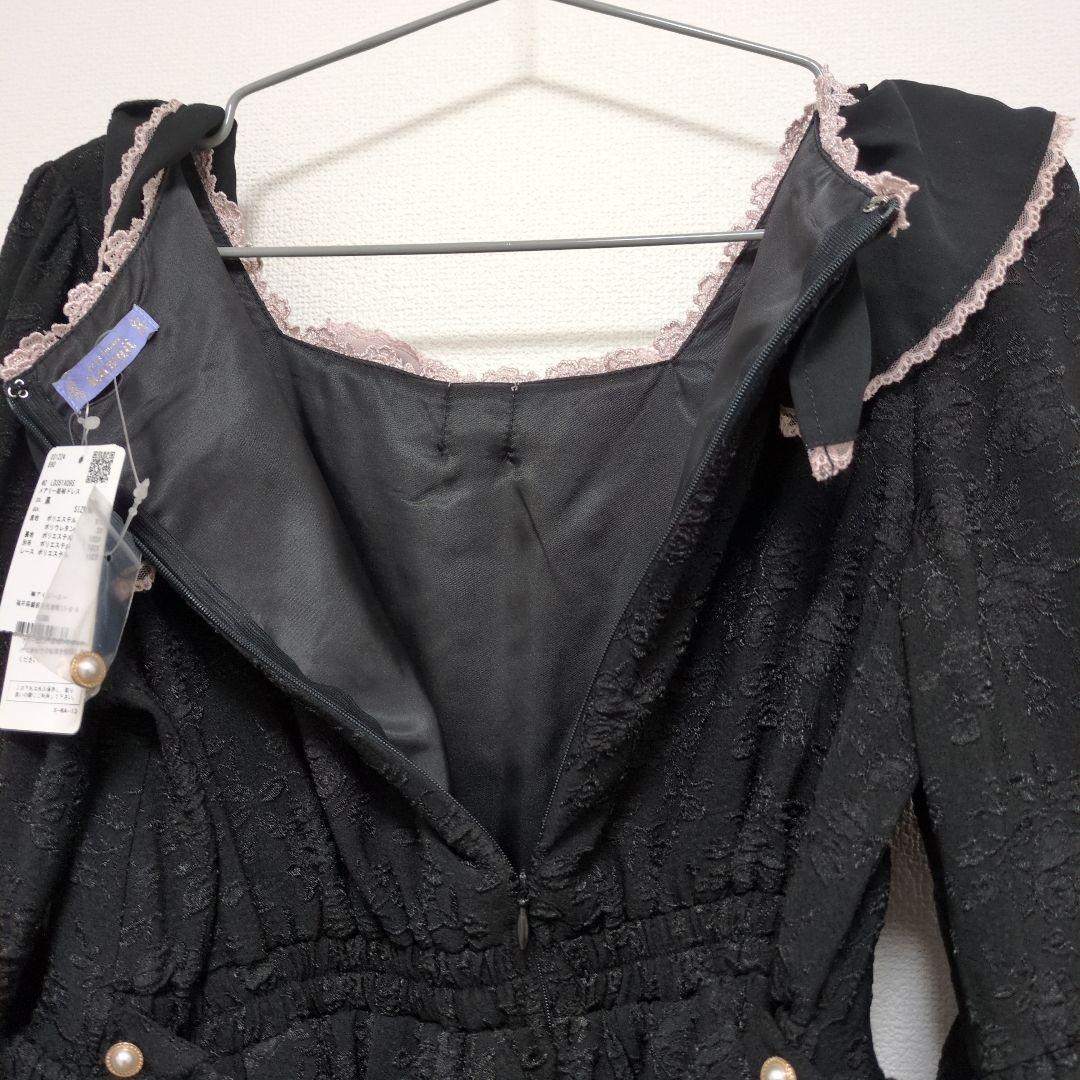 新品　レア　axes femme kawaii　メアリー姫袖ドレス　黒　ロリータ
