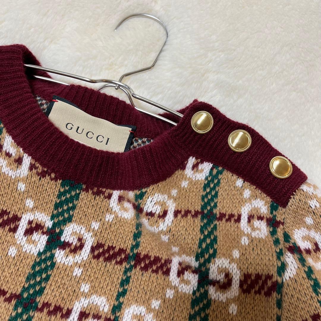 グッチ♡GG柄ニットワンピース