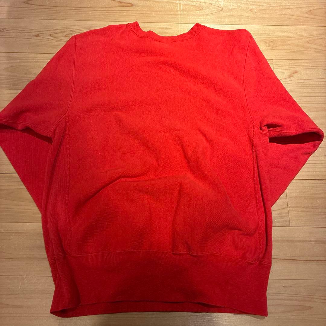 米国製 Champion 90s リバースウィーブ ヴィンテージ 赤 青目