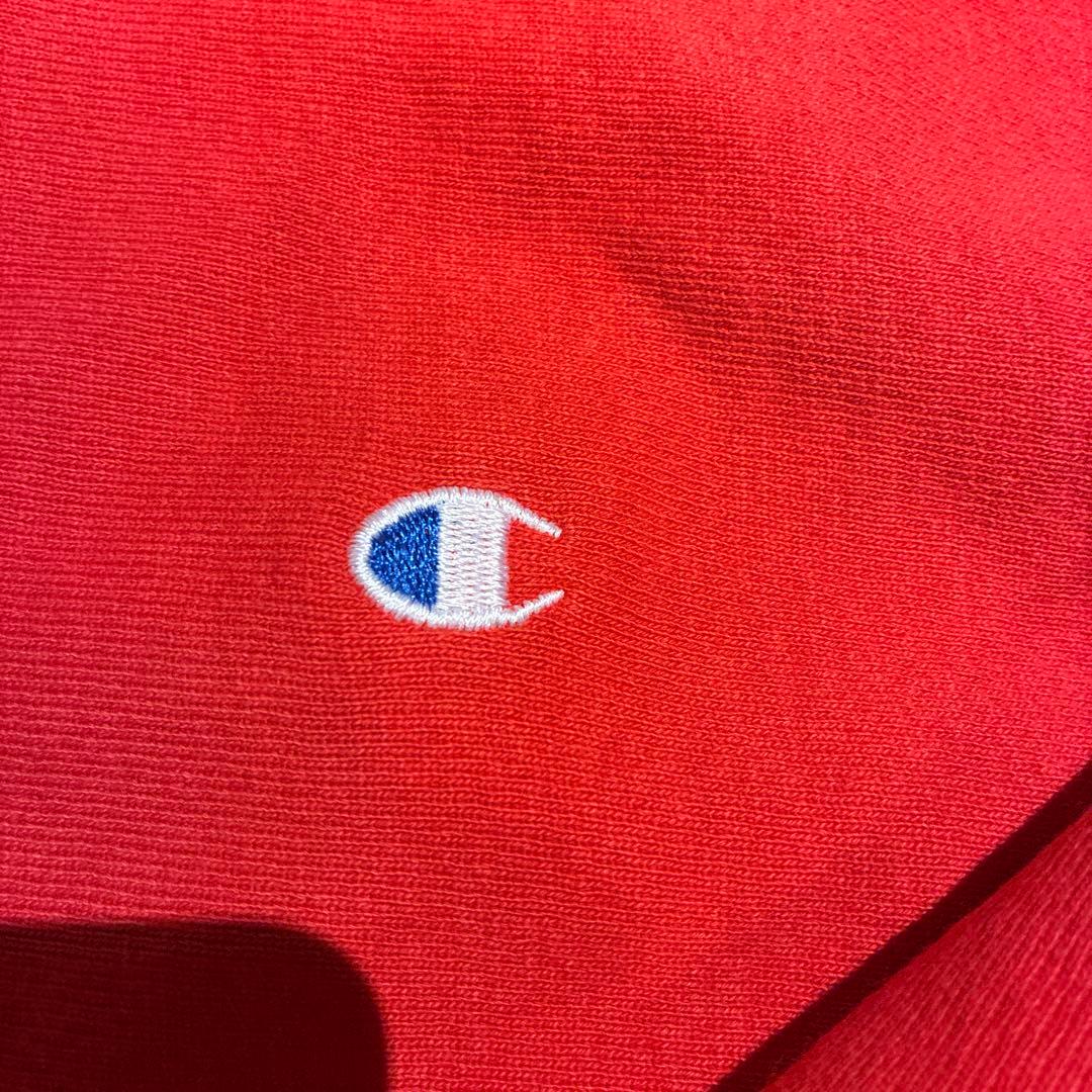 米国製 Champion 90s リバースウィーブ ヴィンテージ 赤 青目