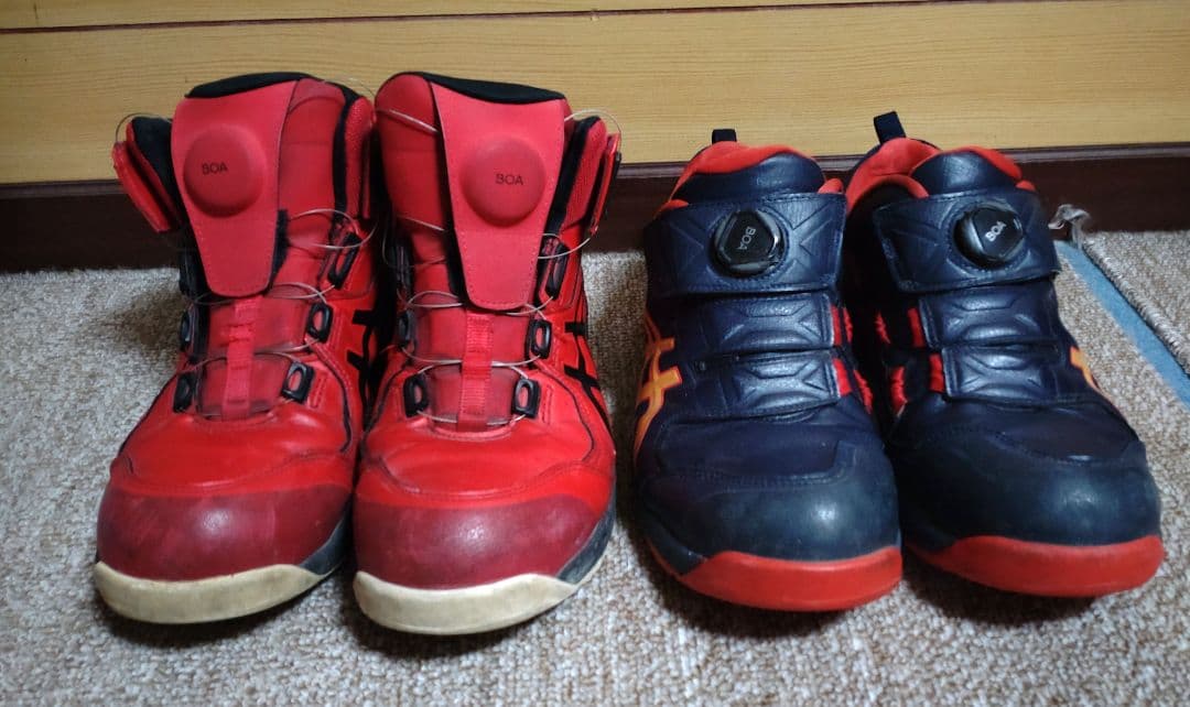 アシックス　安全靴　27cm 2足まとめ売り　BOA まだまだ履けます