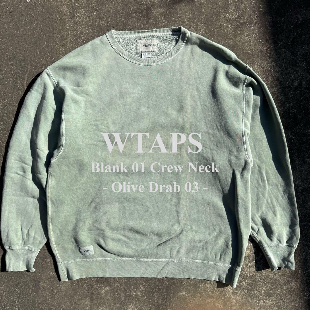 soara　WTAPS BLANK 01 CREW NECK OLIVE