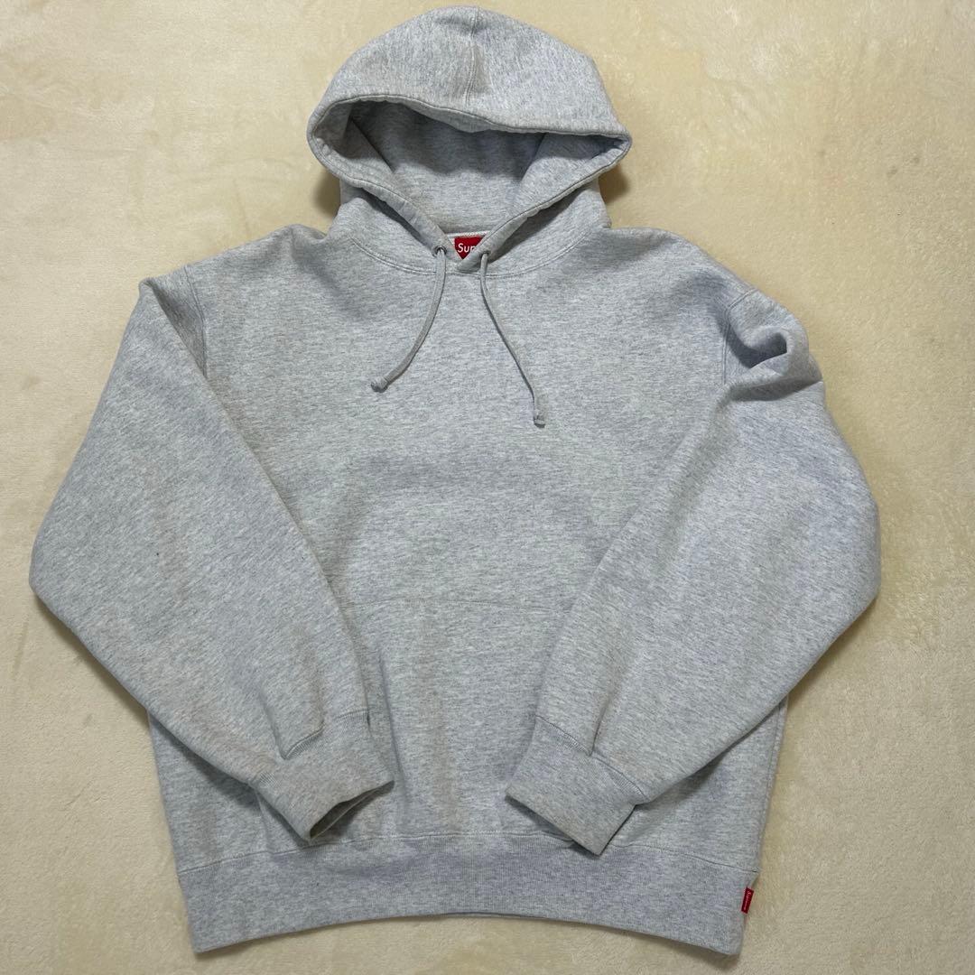 Supreme フーディ（Hooded Sweatshirt Ash Grey）