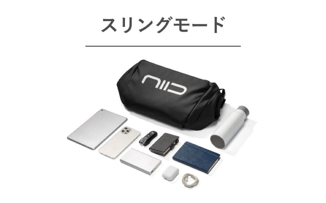 【国内未発売】NIID st@tment 2way sling bag