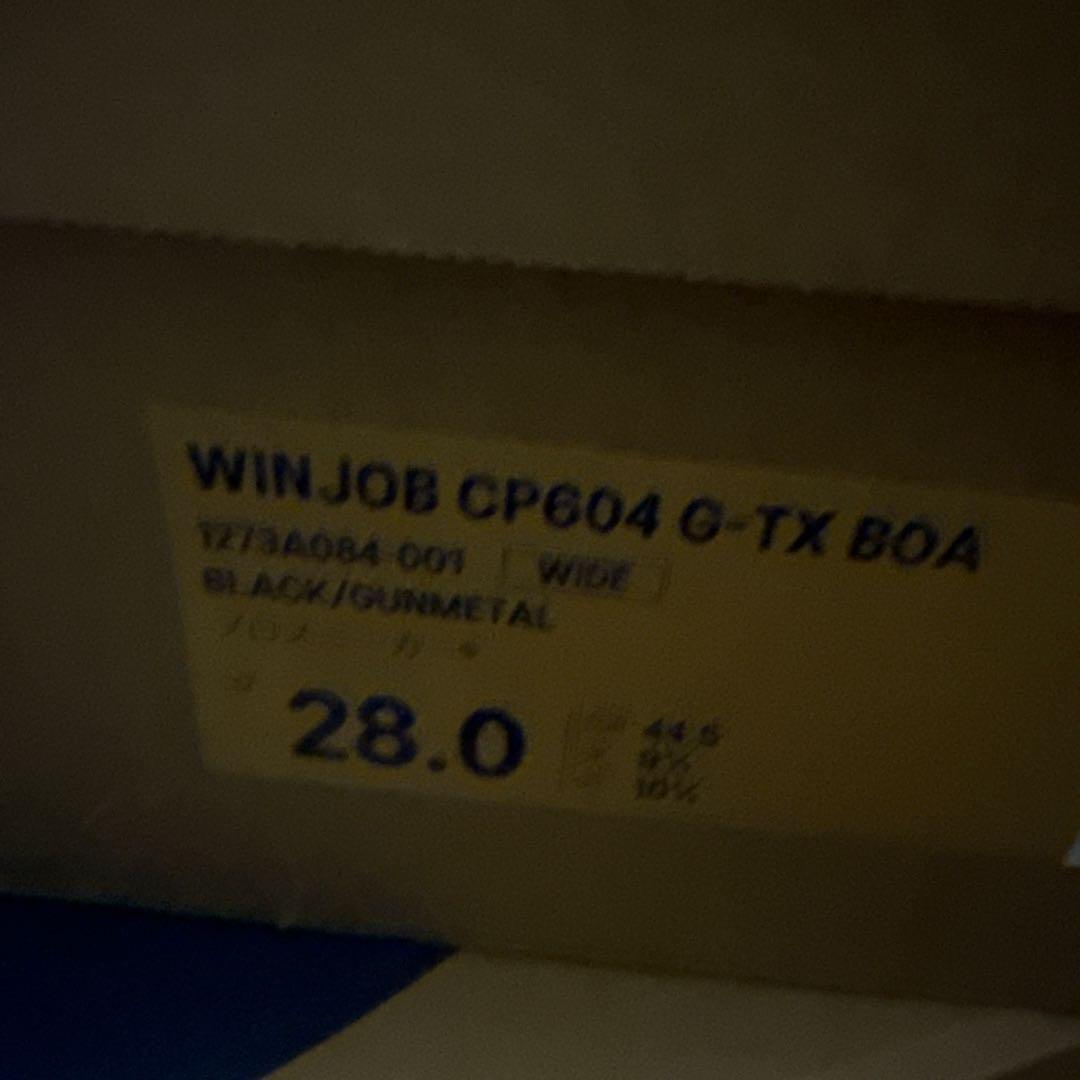 安全靴 ASICS WINJOB CP604 G-TX BOA 28.0cm