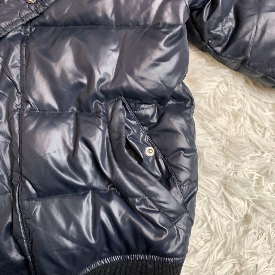 美品！　ディーゼル　ダウンジャケット　黒　ブラック