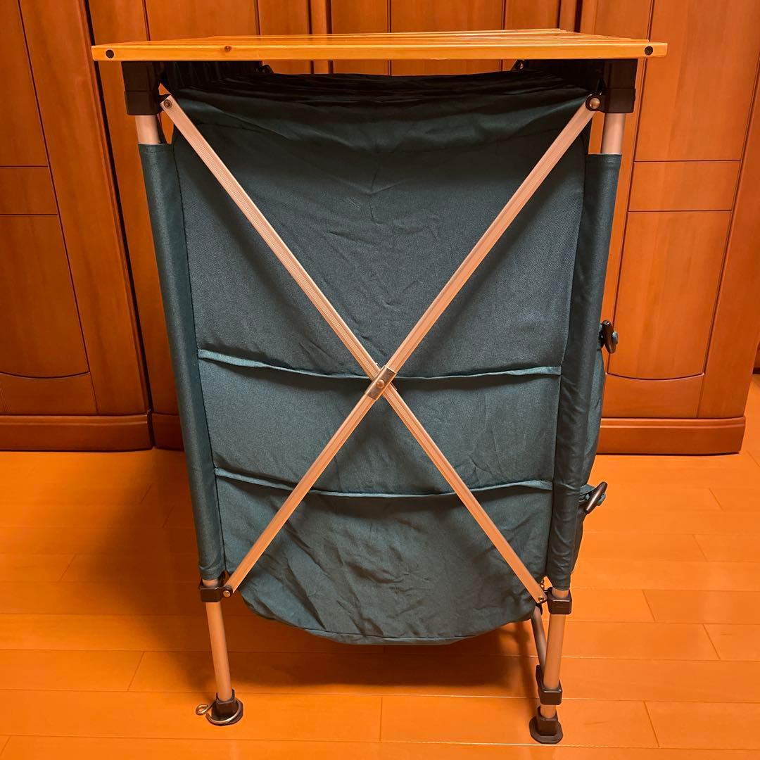 廃盤 Coleman コールマン フォルダブルシェルフ マルチキッチンテーブル