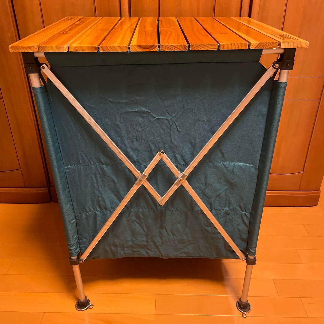 廃盤 Coleman コールマン フォルダブルシェルフ マルチキッチンテーブル