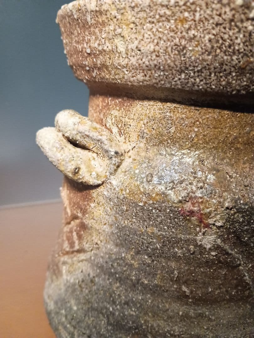 信楽焼 水指 代一窯