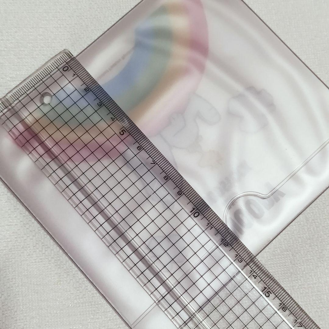 激レア　希少　スヌーピー　クリアケース　収納　レトロ　虹