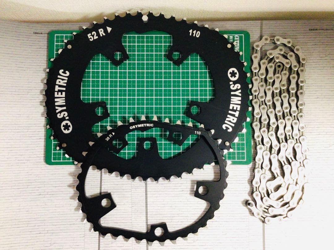 ◉選手支給◉STRONGLIGHT◉オーシンメトリック◉110PCDシマノ◉新品