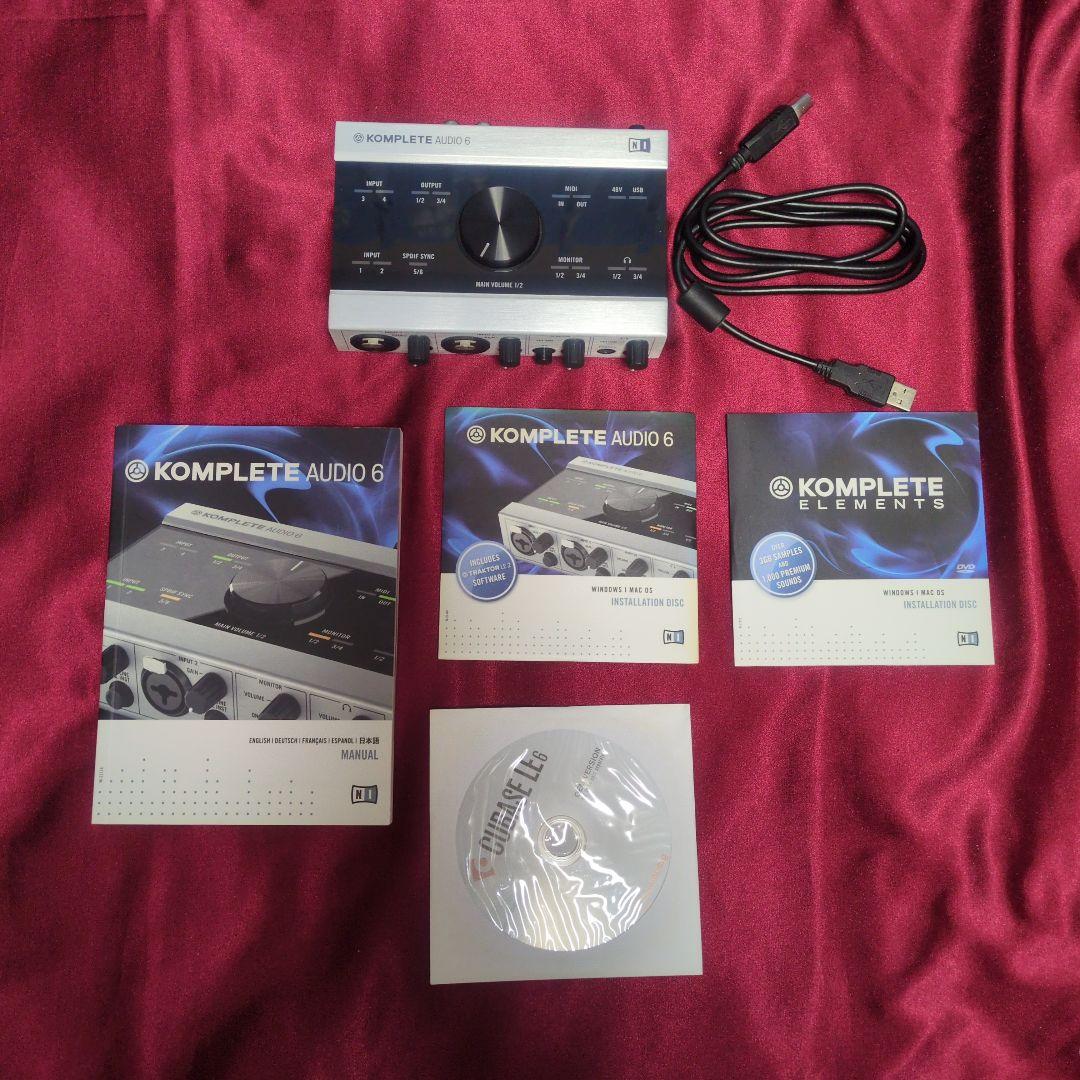 【匿名配送】KOMPLETE AUDIO 6　オーディオインターフェイス