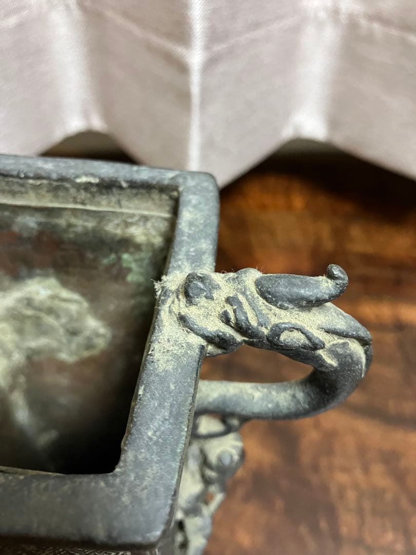 【蔵出し品】大正、戦前アンティーク　花瓶　花入　希少品