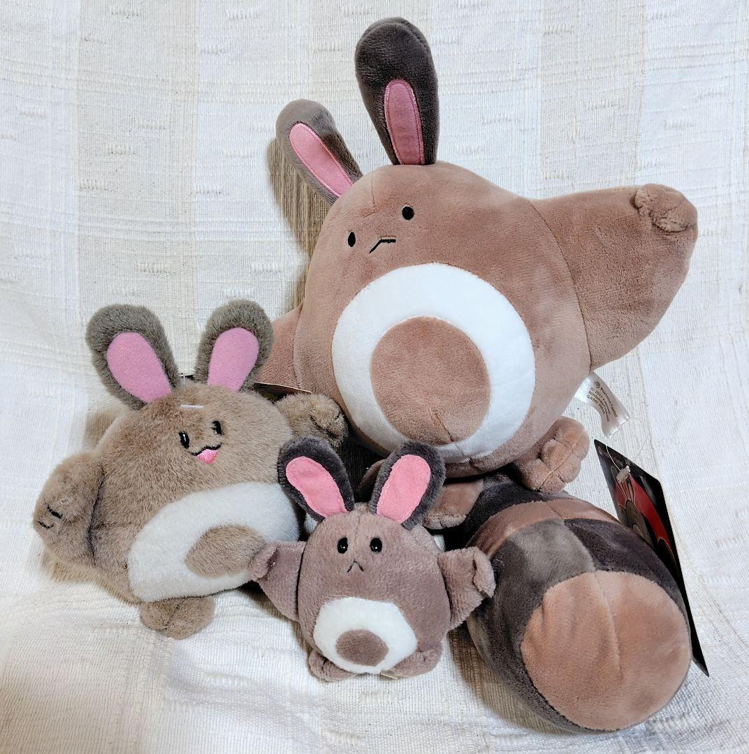 【バラ売り不可】オタチ ぬいぐるみ 3点セット レトロ