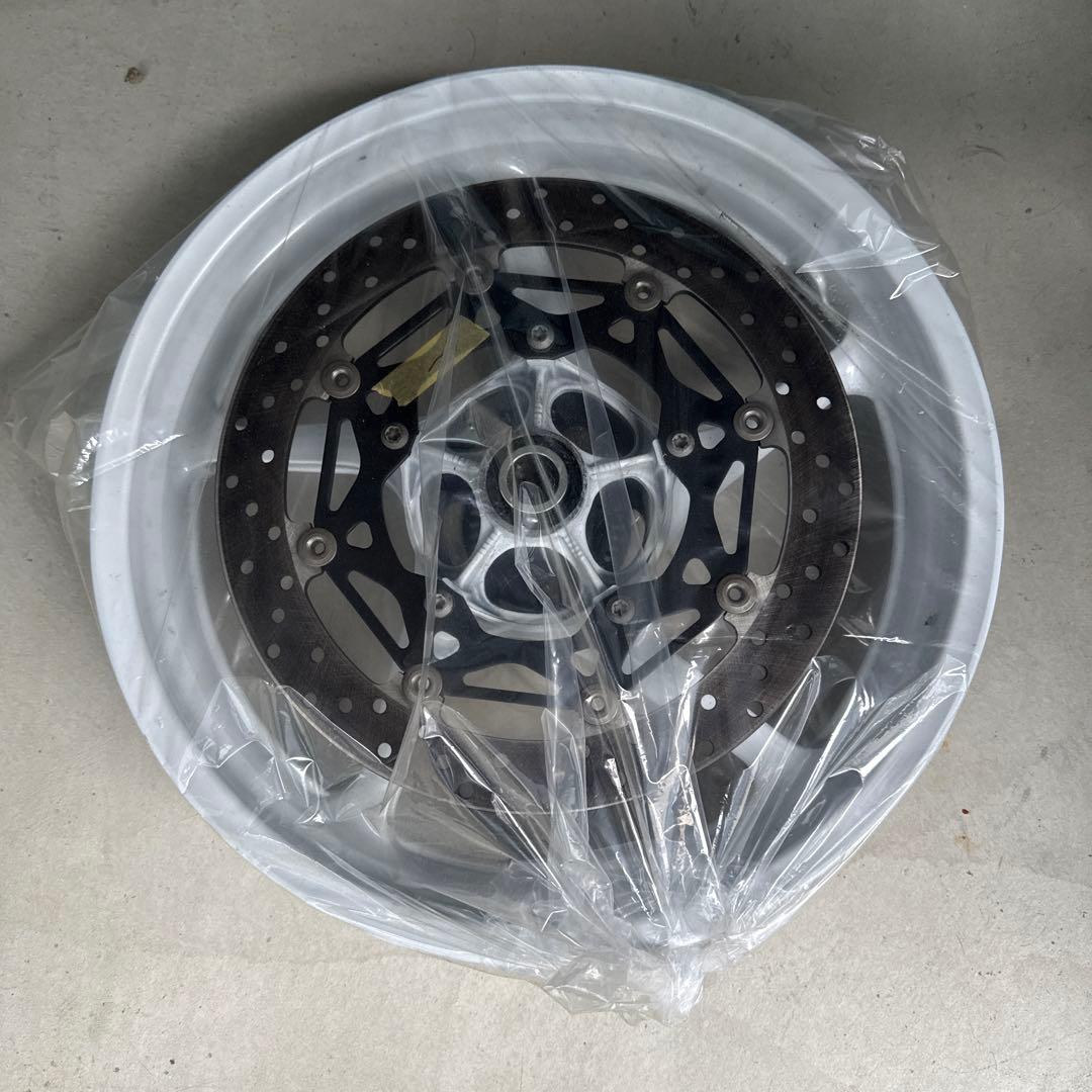 YZF R6 BN6 ホワイト ディスクブレーキホイール