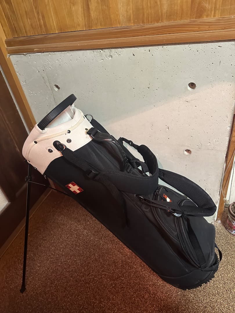 木の庄帆布 キャディバッグ　スタンド式