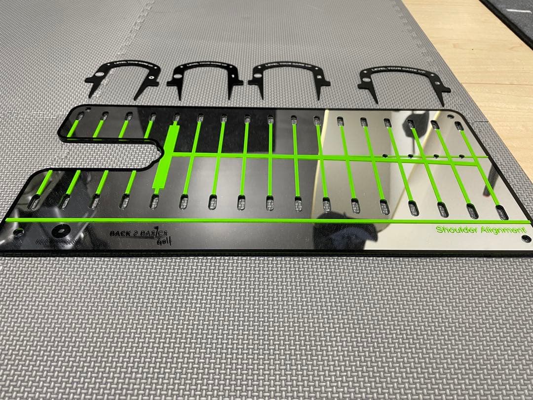 その他 BACK2BASICS GOLF PRO PATH PUTTING MIRROR