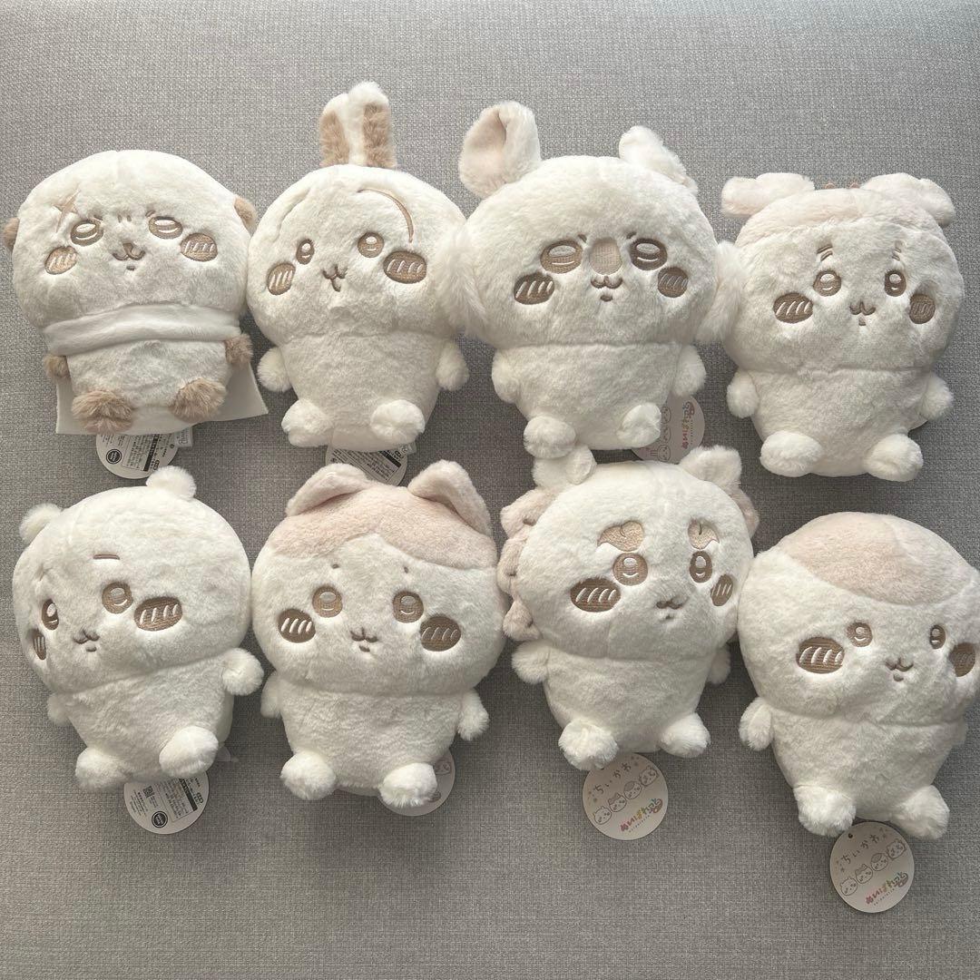 ちいかわ　ぬいぱれっと　ミルクいろ　ぬいぐるみ① ② コンプリートセット