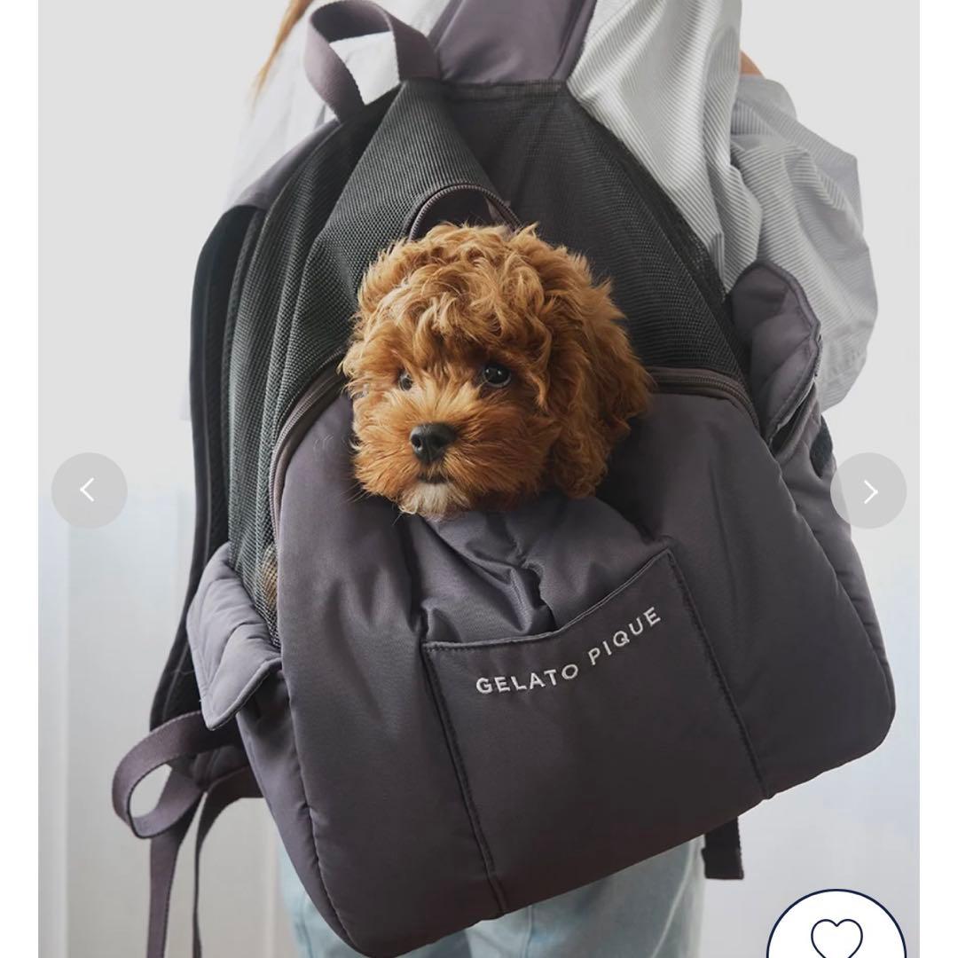 ジェラピケ　ペットキャリー