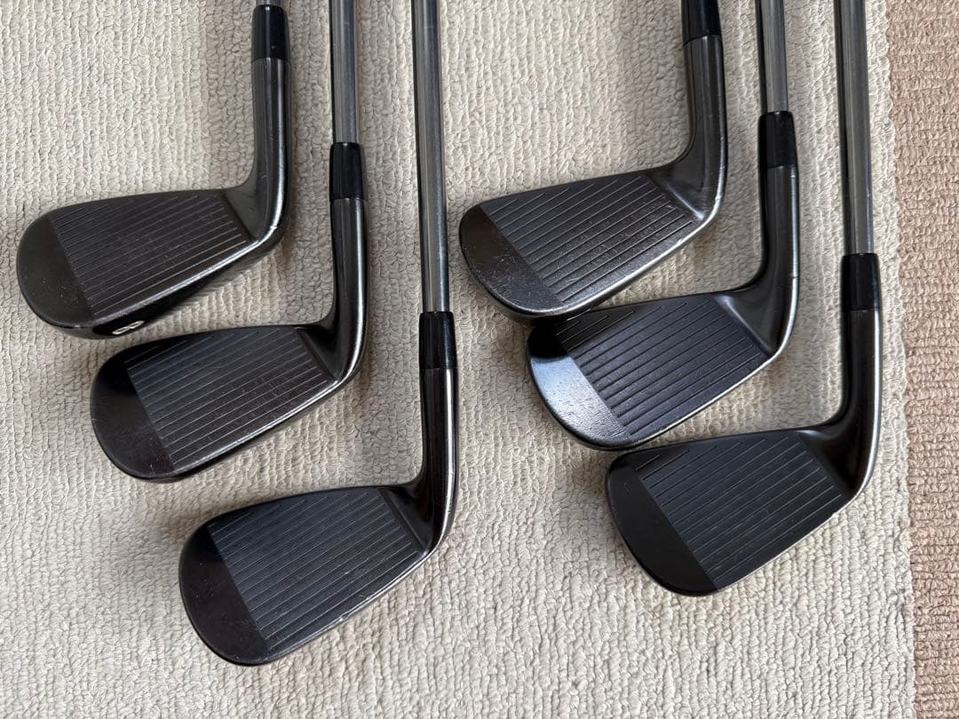 キャロウェイX フォージドスター2021 限定クリスタルブラック　アイアンセット