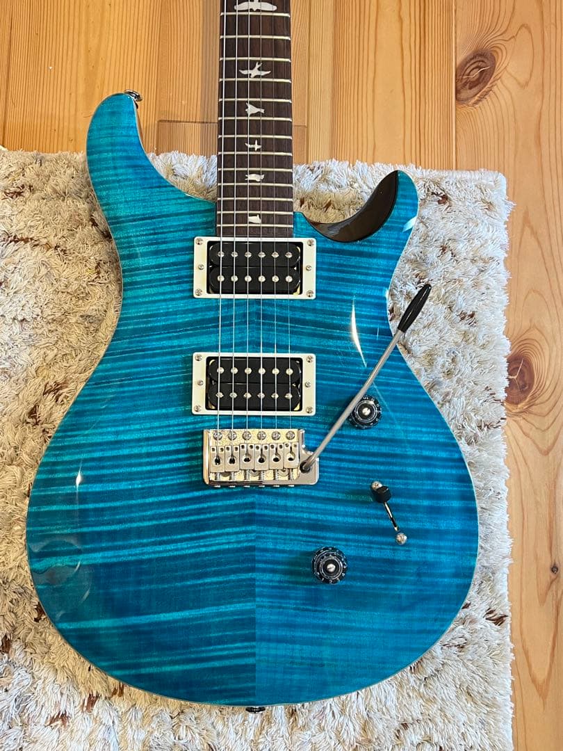 PRS SE custom24 美品　blue matteo ポールリードスミス