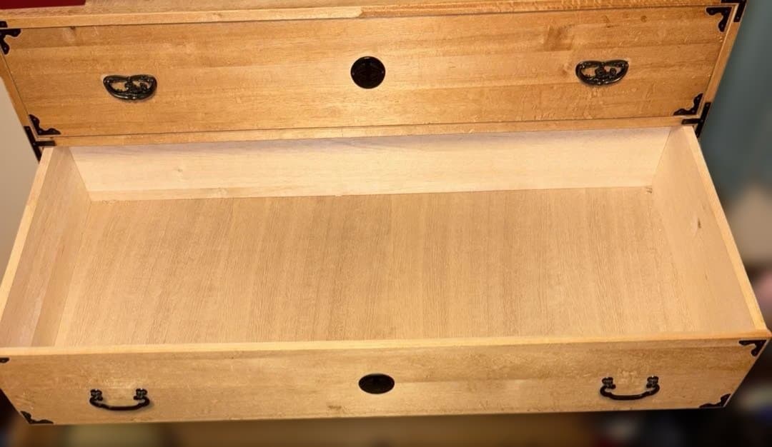 ⭐︎最終値下げ⭐︎木製和風箪笥 6引き出し アンティーク　家具　ヴィンテージ