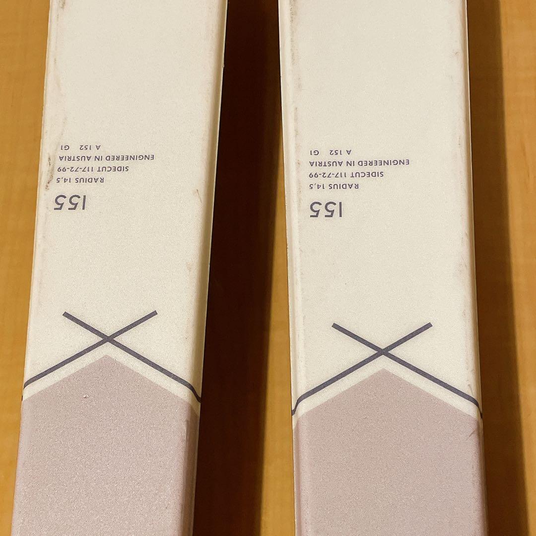 FISCHER フィッシャー スキー板 155cm ビンディング付き セット