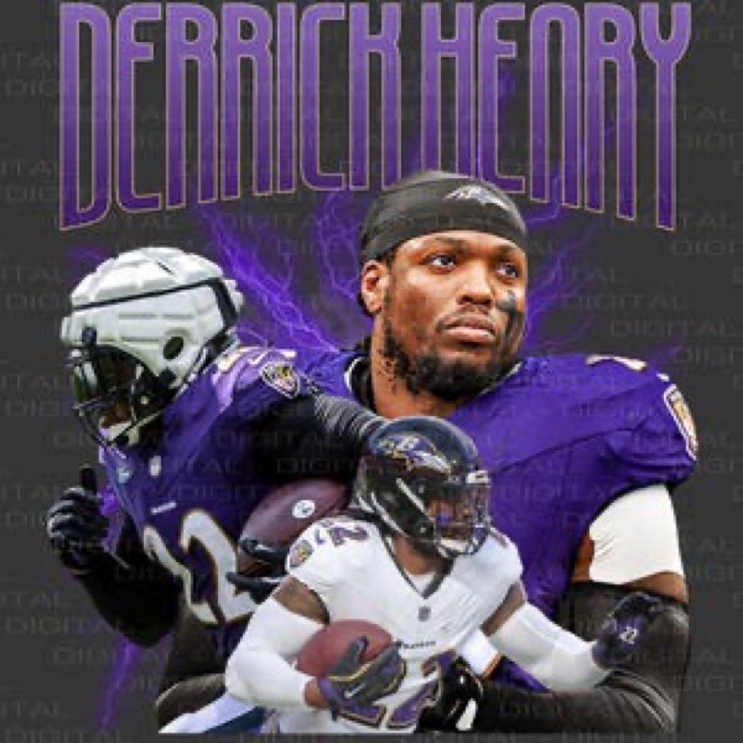 ボルティモアレイブンズ　デリックヘンリー　ユニフォーム　Mサイズ新品未使用